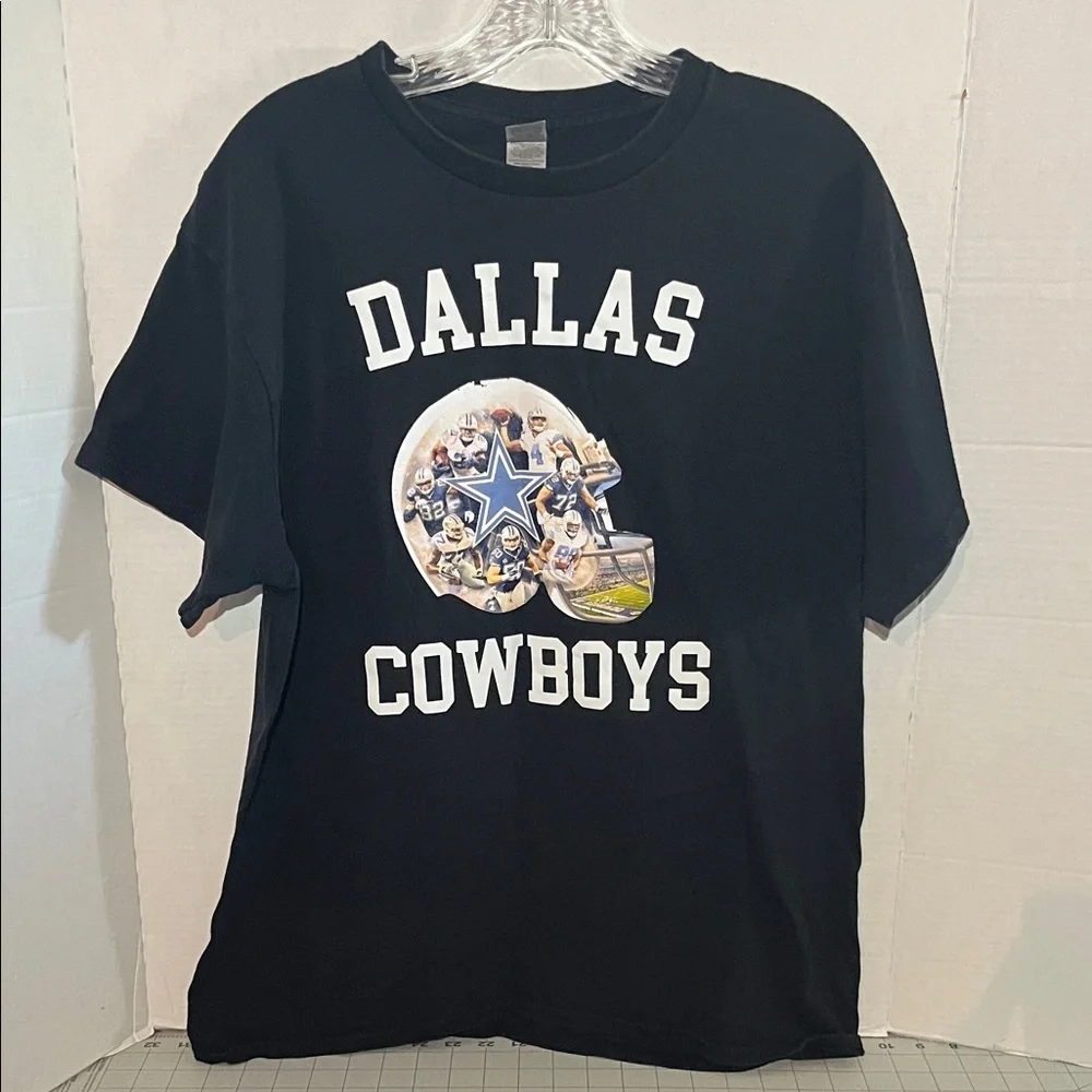 Gildan Black Dallas Cowboys Short Sleeve Tee - Picture 3 of 10